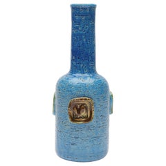 Vintage Aldo Londi vase by Bitossi ceraic Italy 1960.