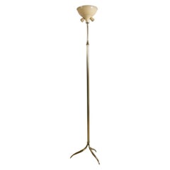 art deco floor lamp model Florence 1920s brass  gilded by Ghidini1849