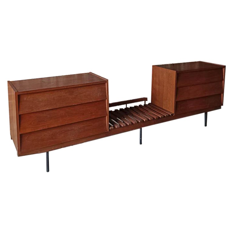 Florence Knoll Double Chest of Drawers