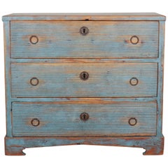 Antique Swedish Painted Commode