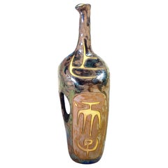 Bottiglia in ceramica, design Agenore FABBRI per MGA Mazzotti. Italia, Anni 60
