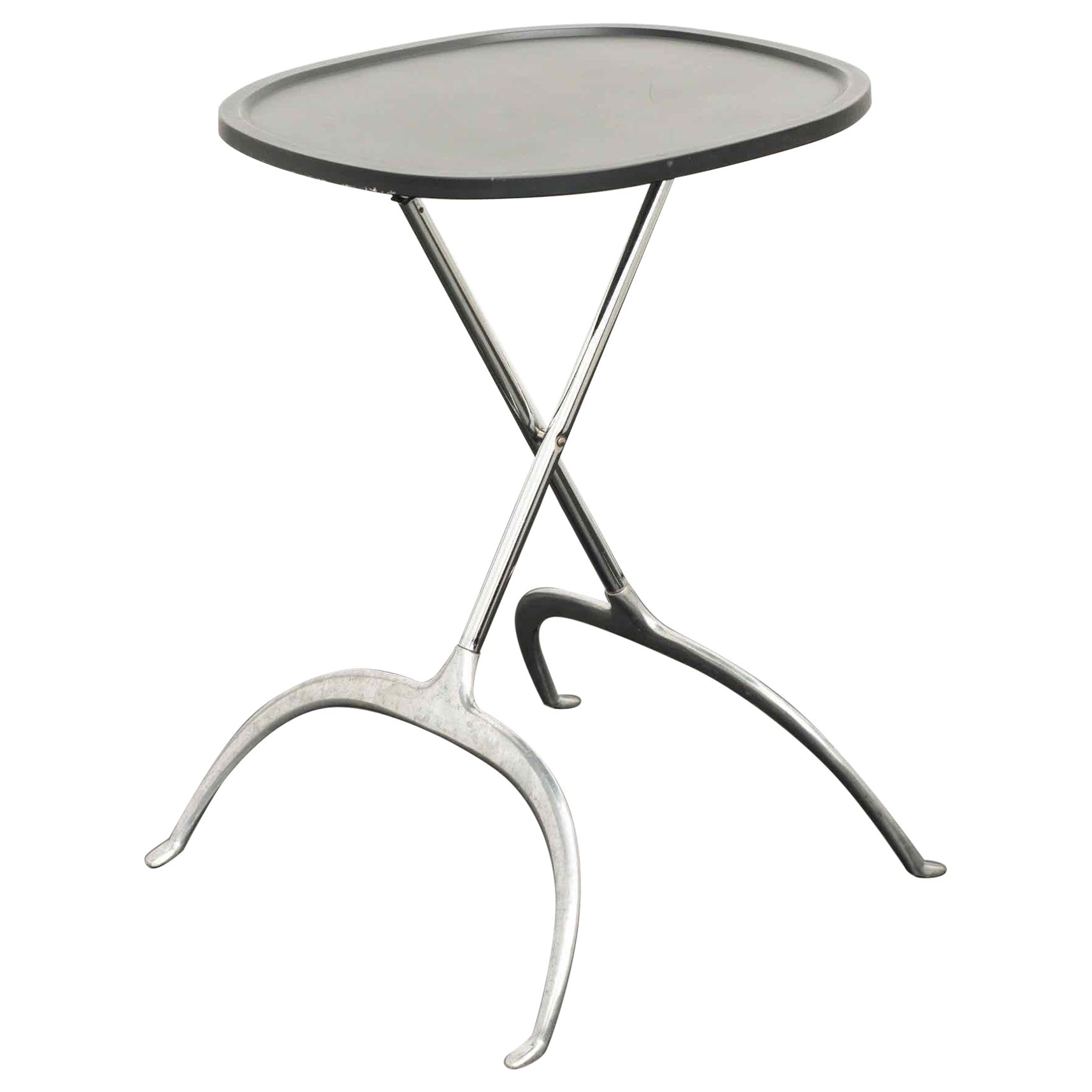 Kartell 'Leopoldo' folding table by Antonio Citterio and Glen Oliver Löw, 19990s For Sale