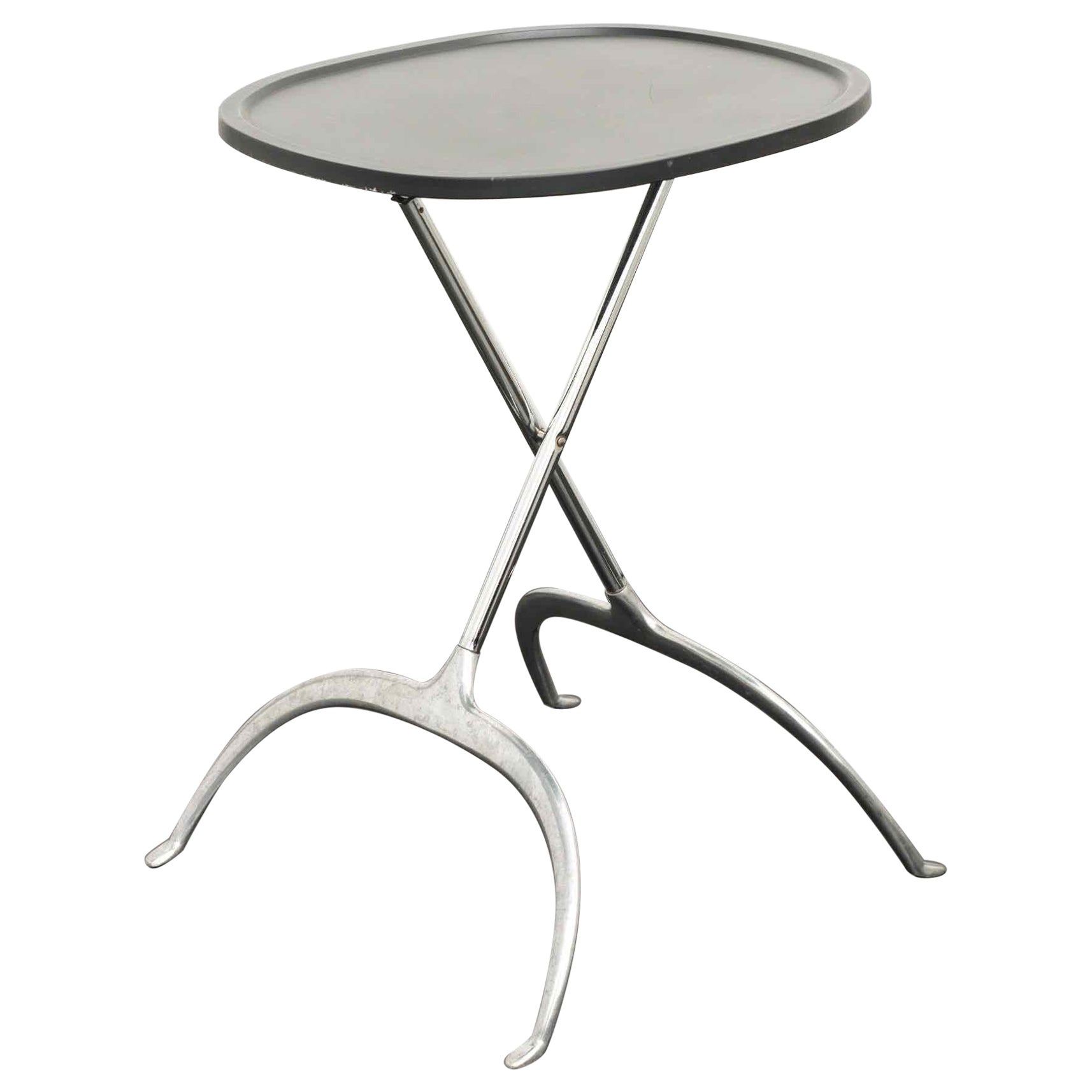 Table pliante "Leopoldo" de Kartell par Antonio Citterio et Oliver Löw, années 1990.