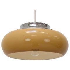 Mid-century Pendant Meblo , Designed Harvey Guzzini , Italy , 1970's.