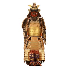 Antique Edo Period Samurai Suit Of Armor