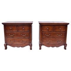 Used Fremarc Designs Chateau Nightstands With Pull-Out Shelf, Pair