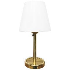 20th Century Swedish Polished Brass Lamp - Desk Light by Fagerhults Belysning