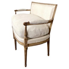 Vintage 19th century French Louis XVI Style Settee