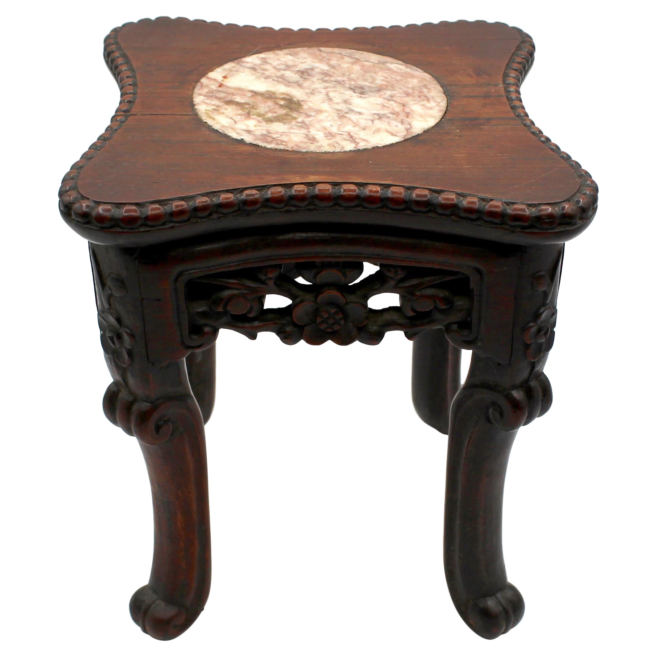 Table à tabouret miniature du 3e quart du 19e siècle