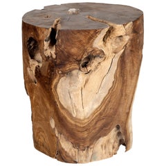 Organic Form Tropical Hardwood End Table 