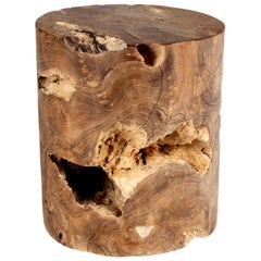 Organic Form Tropical Hardwood End Table