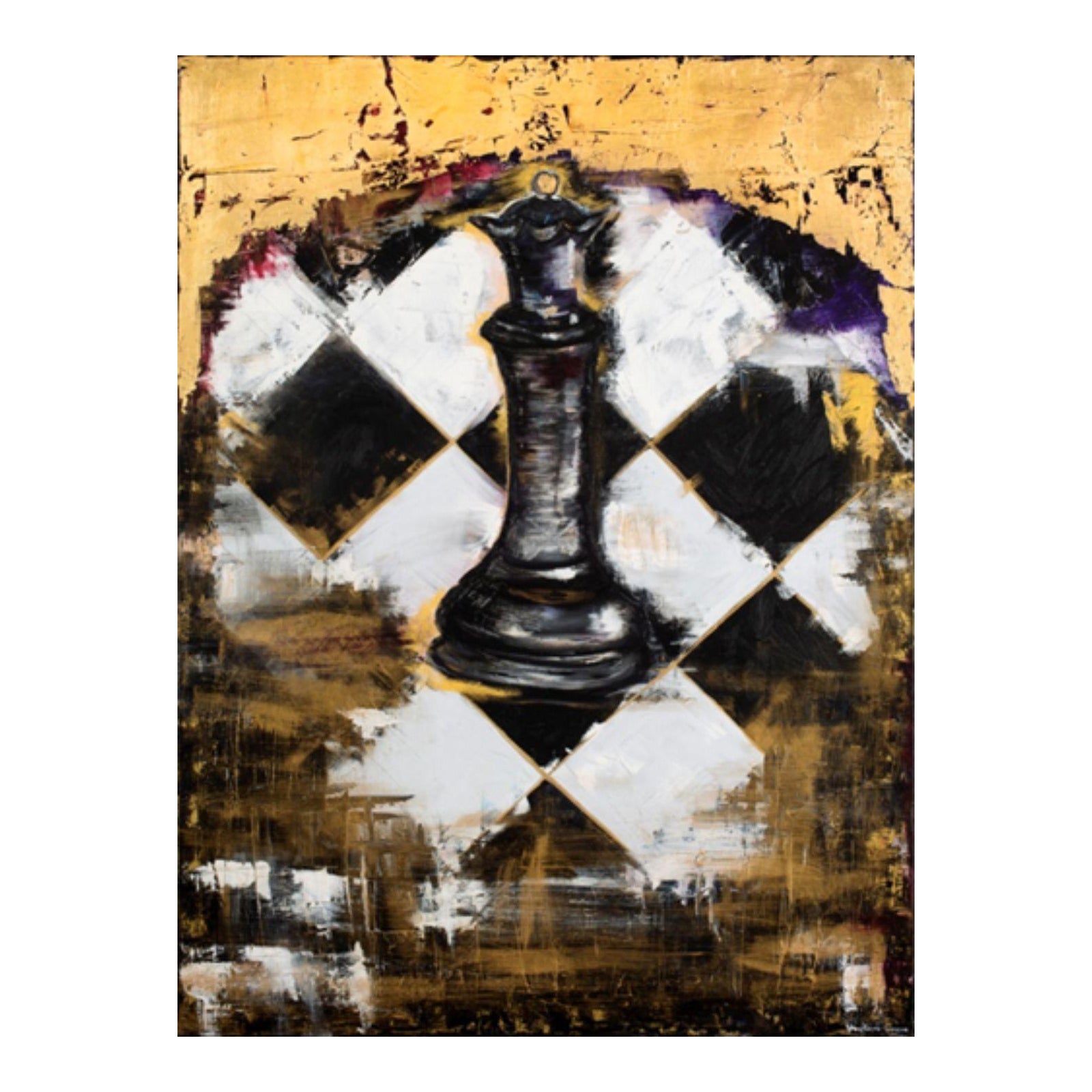 Schach Queen Fine Art-Druck von Gaia Simone
