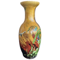 Francois Laurin Dragonfly Museum Vase Circa 1876
