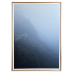 Vintage large-scale fine art photography print, framed and signed, late 20th c