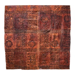 Vintage Tahitian Bark Cloth 