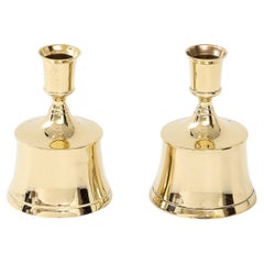 Tommi Parzinger Brass Candlesticks