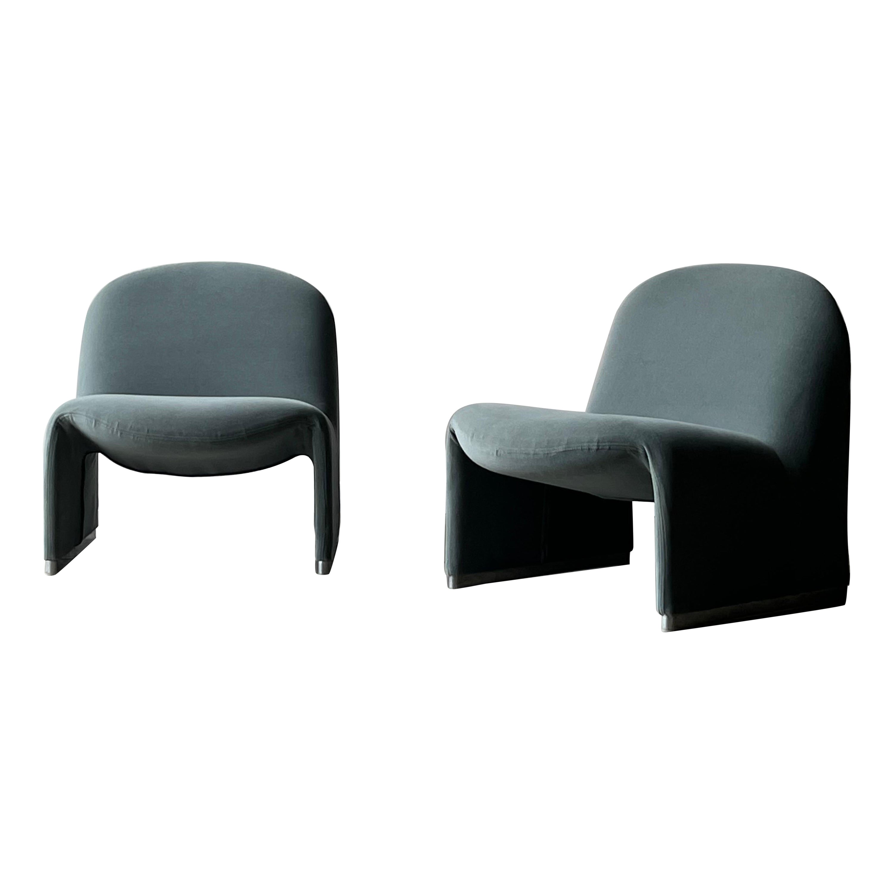 Giancarlo Piretti for Castelli Alky Lounges - a Pair 
