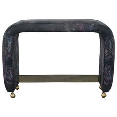 Antique Postmodern Waterfall Bench by Milo Baughman for Thayer Coggin, 1980s