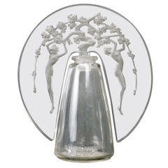 1913 Rene Lalique Tiara Perfume Bottle Leurs Ame D'Orsay Glass