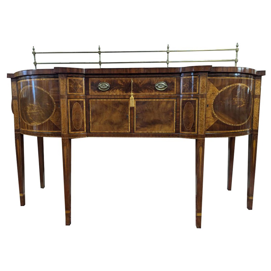 20th Century Federal Style Sideboard, Mahogany