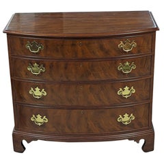 Bow Front Chest of Drawers, Mahogany, 20th Century