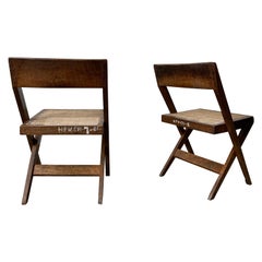 Pierre Jeanneret Library Chairs PJ-SI-51-A