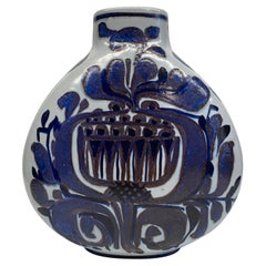  Kari Christiansen for Royal Copenhagen & Alumia Art Pottery Ceramic Vase