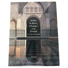 Used Garden of Morocco, Spain and Portugal Hardcover Book French Ed.