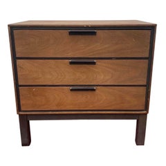 Mid-20th Century Harvey Probber Style 3 Drawer Small Chest