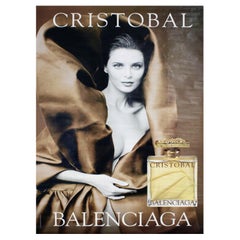 1999 Balenciaga - Cristobal Original Retro Poster