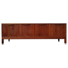 Mid Century Modern Jens Risom Walnut Credenza