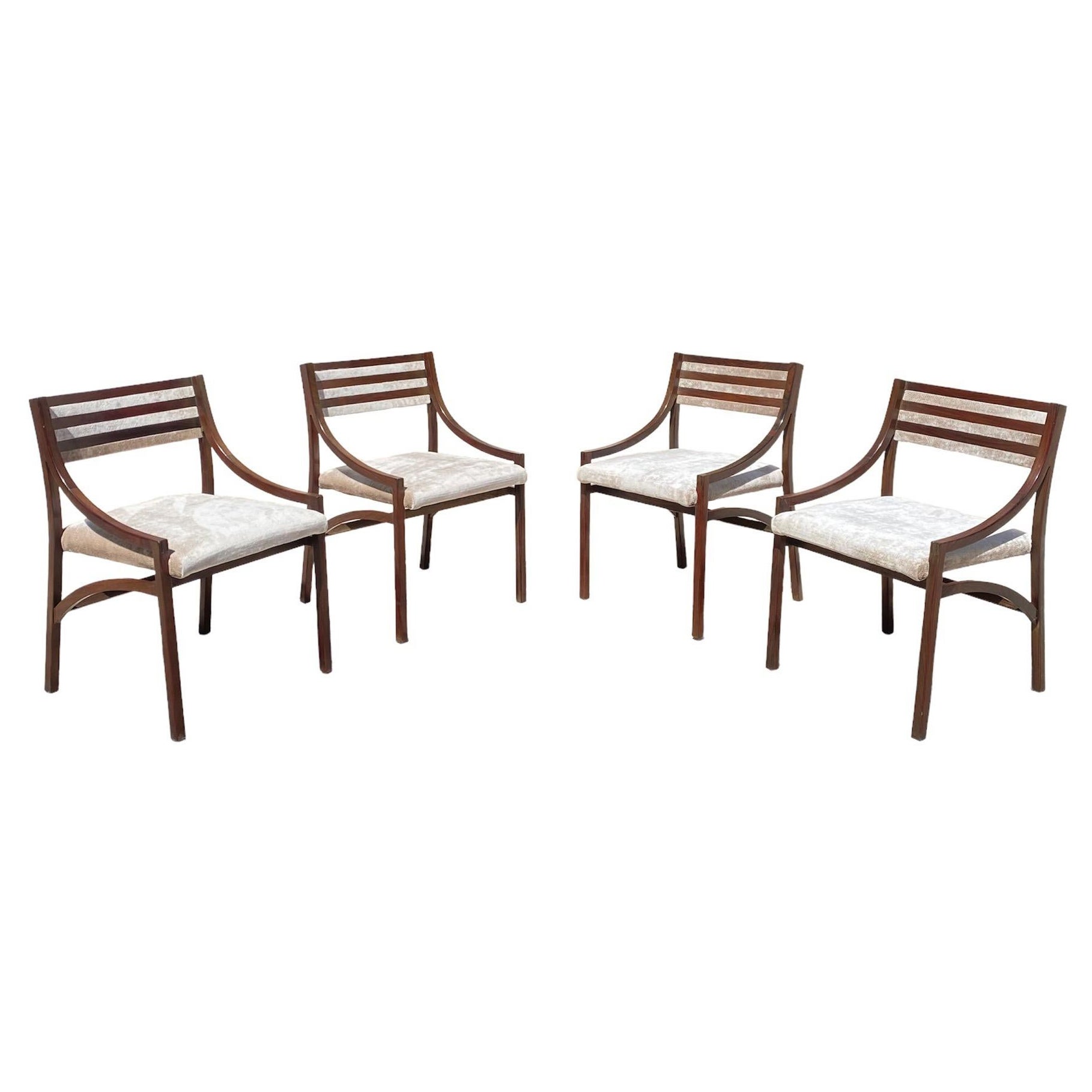 Set of 4 Chairs "110" designed by Ico Parisi for Cassina For Sale