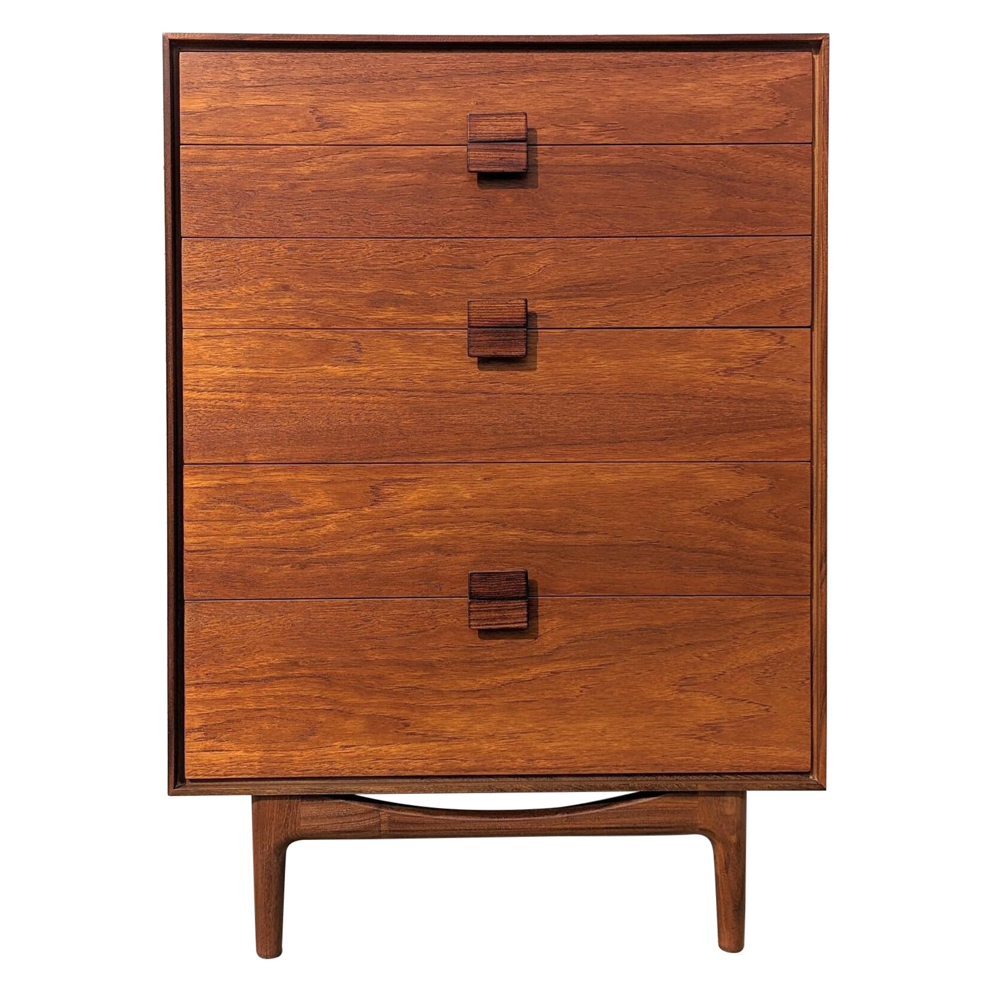 Mid Century Modern G Plan Teak Dresser by Kofod Larsen For Sale