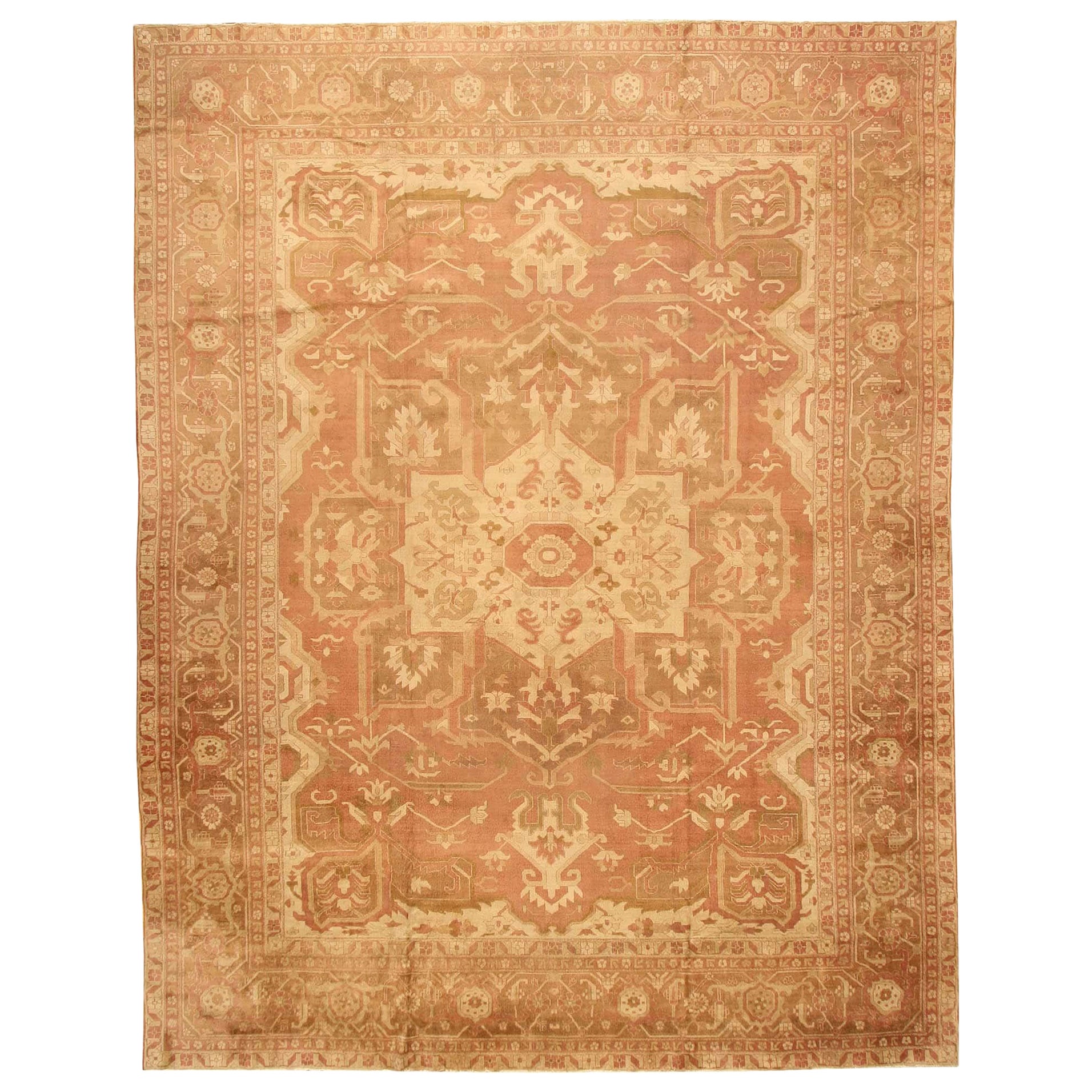 Antique Amritsar Rug. Size: 14 ft 5 in x 18 ft 8 in  For Sale