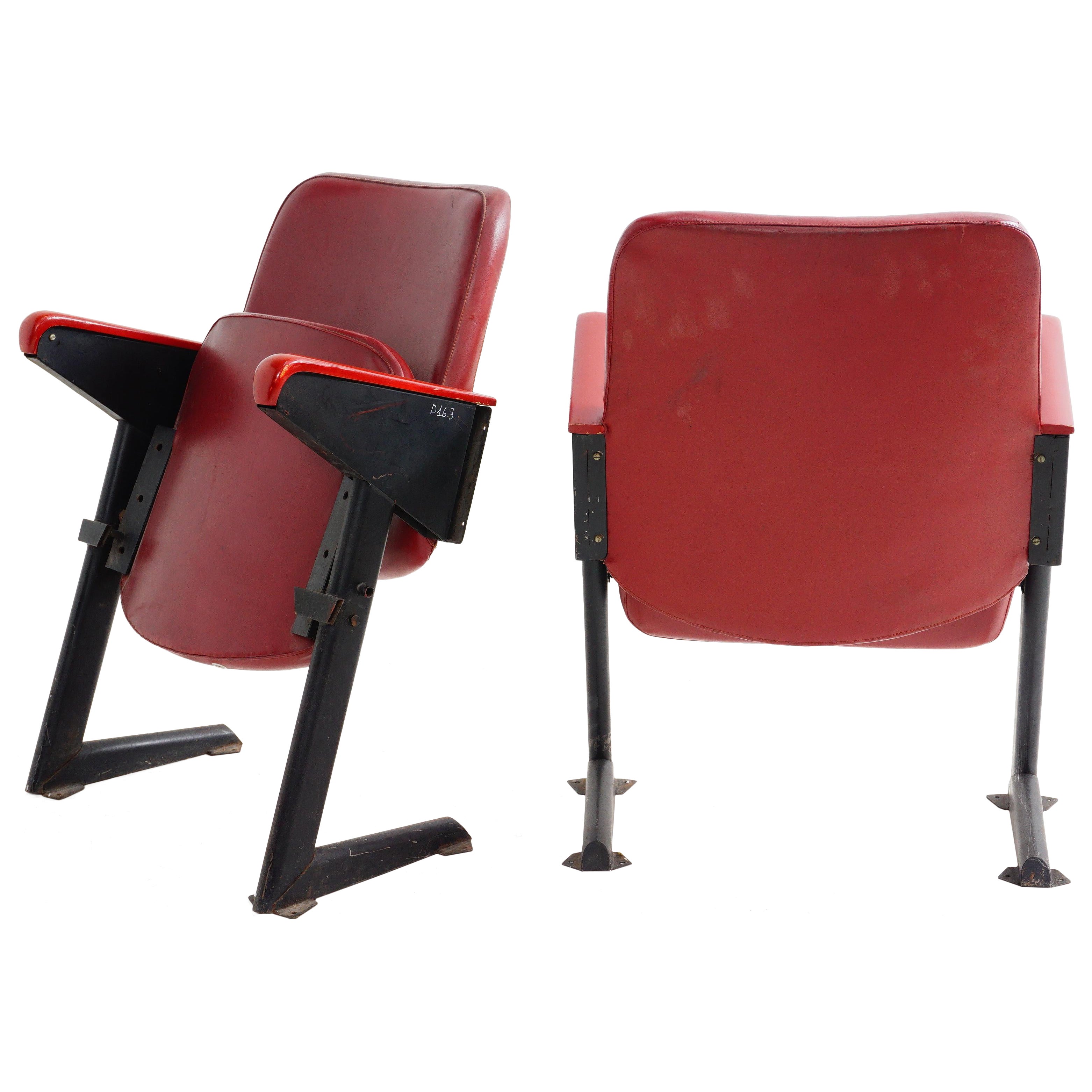 LV8 Cinema Chair by Gastone Rinaldi for Rima, 1950s For Sale