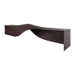 Soul Sculpture Bench in Steel by Veronicà Mar - Small