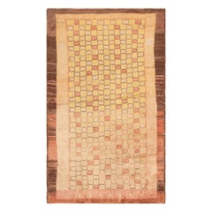 Tapis turc ancien Tulu. Taille : 4 pieds x 6 pieds