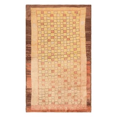 Nazmiyal Collection Vintage Turkish Tulu Rug. Size: 4 ft x 6 ft