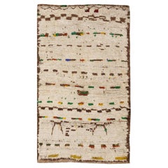 Vintage Moroccan Rug. Size: 4 ft 2 in x 7 ft (1.27 m x 2.13 m)