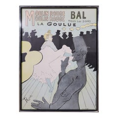 Antique Henri de Toulouse-Lautrec’s Moulin Rouge Poster