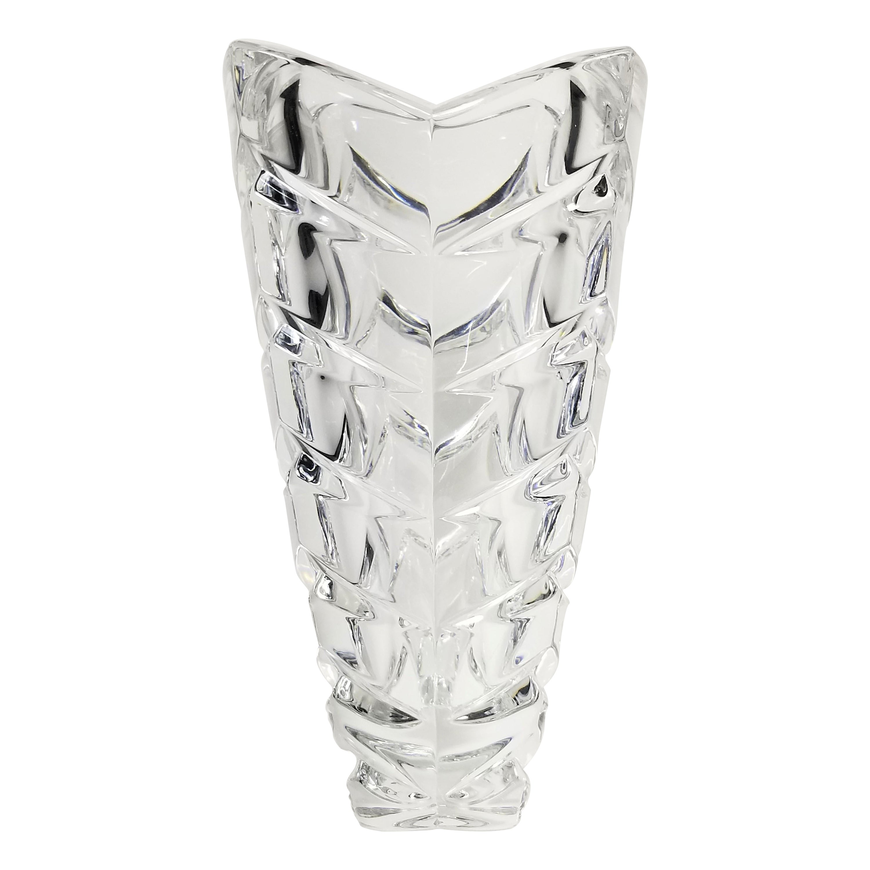 Crystal Vase by Lenox Hand Cut  Made in Germany Unused  For Sale