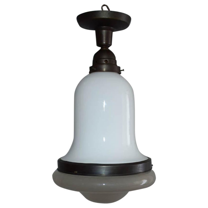 Lampadario da soffitto antico Behrens for Siemens, Germania, anni '10