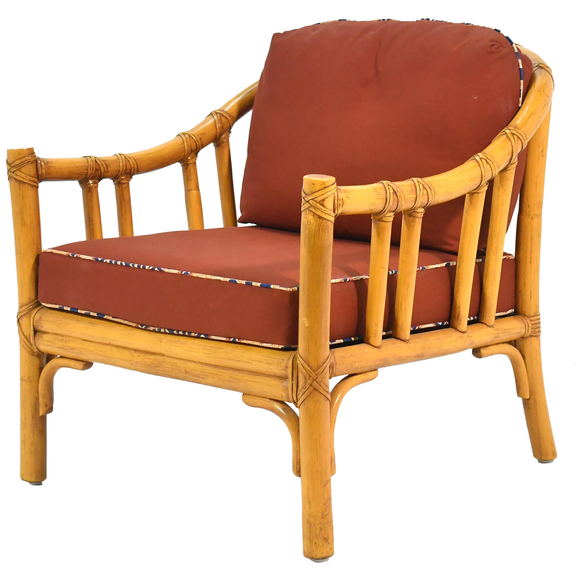 Rattan-Loungesessel A-1 von McGuire