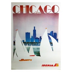 1987 Iberia - Chicago Original Vintage Poster