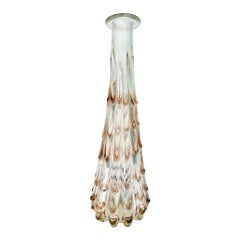 Große Barovier&Toso-Vase aus Murano-Glas, irisiert, um 1950