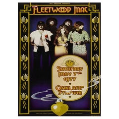 1977 Fleetwood Mac - Oakland Coliseum Original Vintage Poster