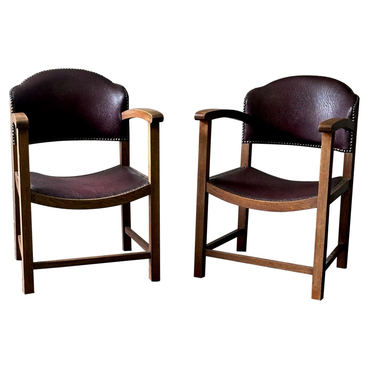 Pair of Armchairs For Sale