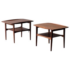 Mid-Century Side Tables by Grete Jalk for France & Son - a Pair