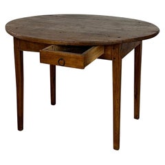 Primitive compact dining table or desk