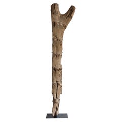 Afrikanische antike Dogon-Holzleiter/Holzobjekt/20. Jahrhundert